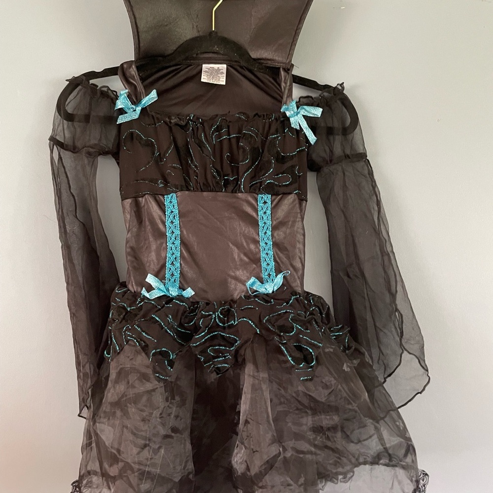 Target Black and Blue Halloween Costume Victorian-Inspired